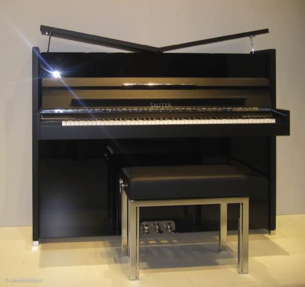 Piano Sauter Concent - designed by Peter Maly